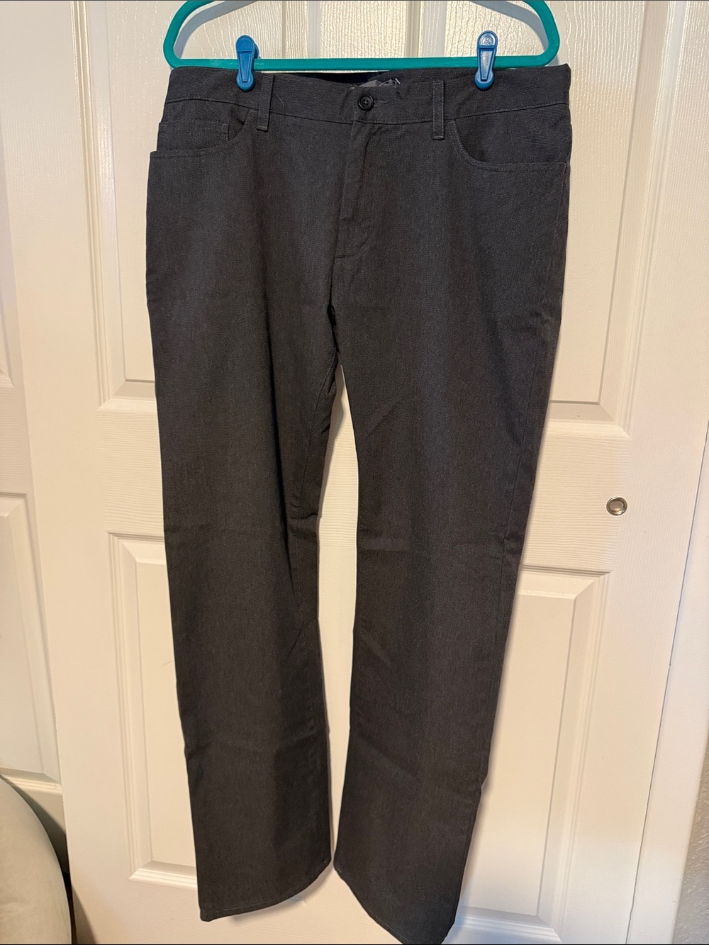NWT Men’s Vince dress pants small check black/charcoal size 36